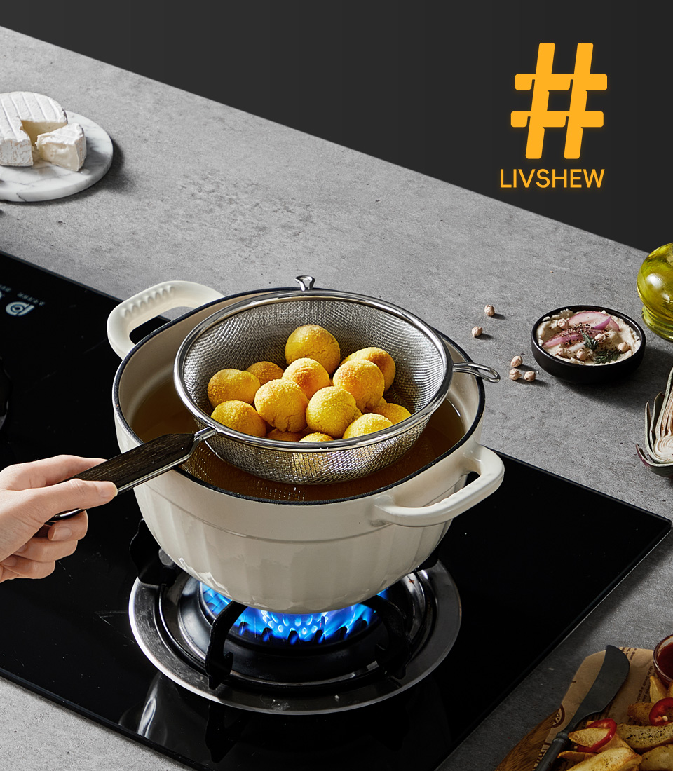 Stainless steel flour filter