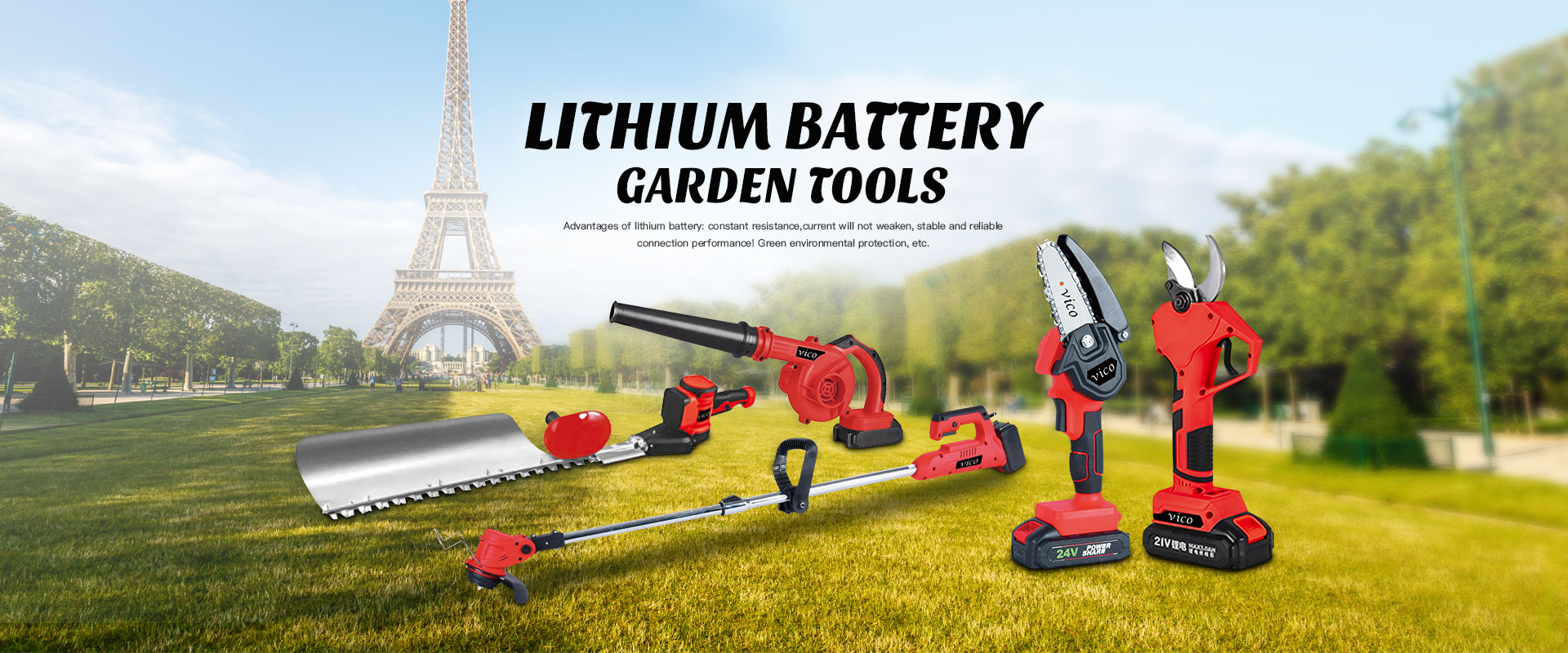 LITHIUM BATTERY Garden Tools