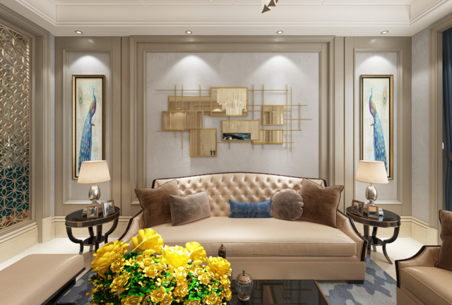 天台汪总别墅全景