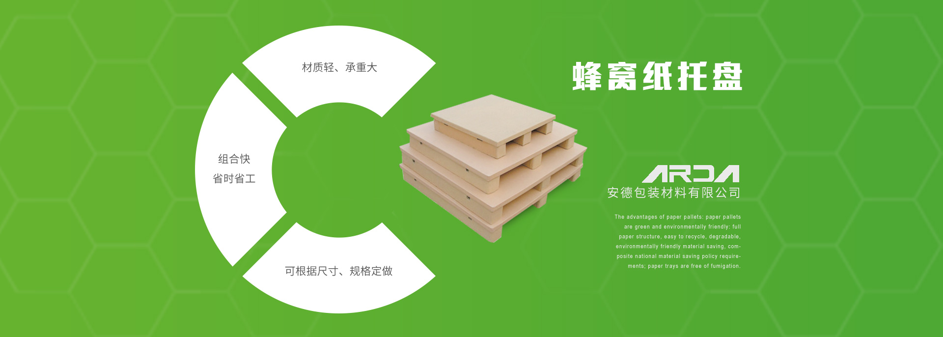 蜂窝纸托盘