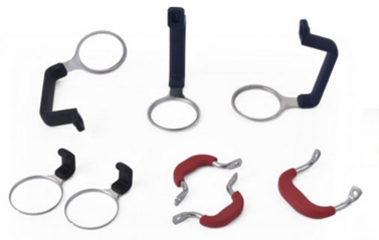 Silicone bag hardware 