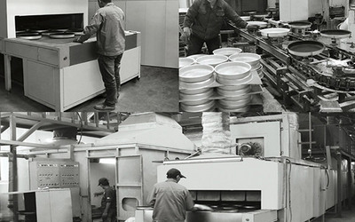 先进的内部自动涂装线