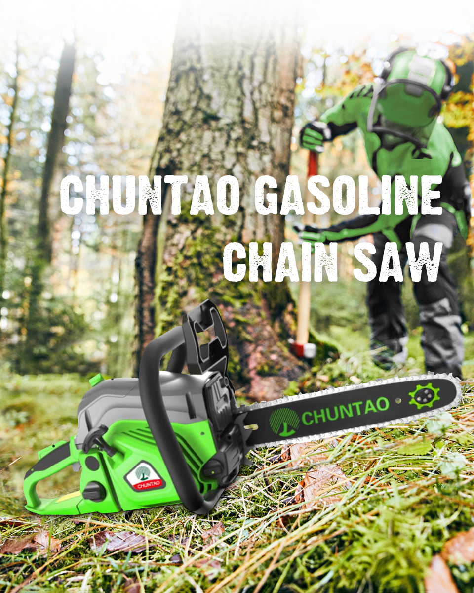 Gasoline Chain Saw 