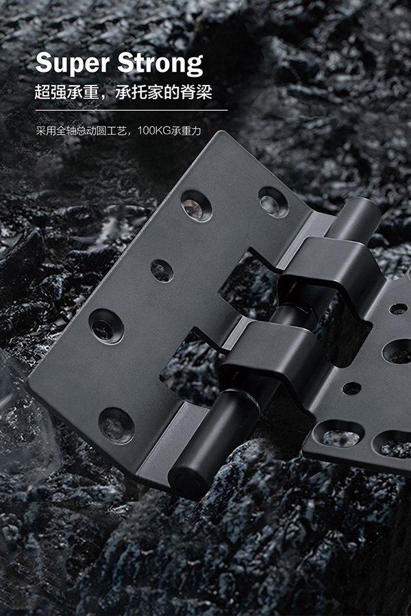 Special hinge for anti-theft door