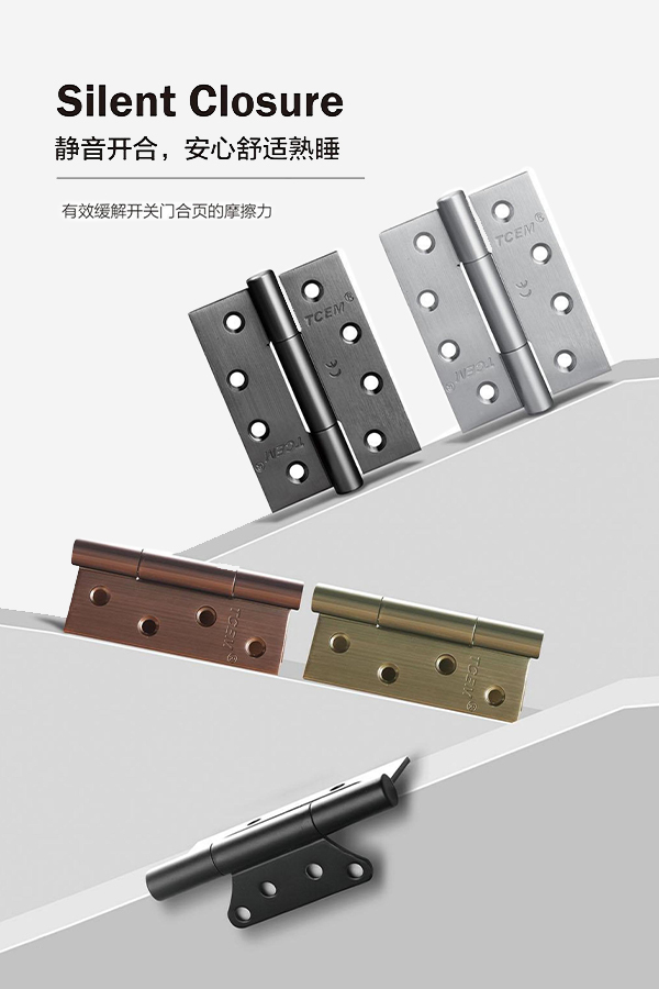 Special hinges for wooden/medical doors