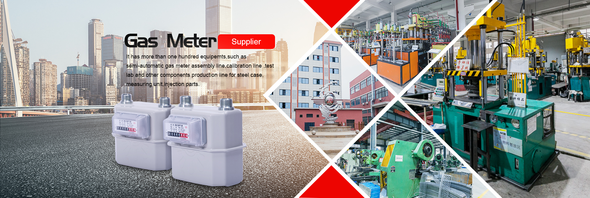 Specializing in the production of gas meter housing