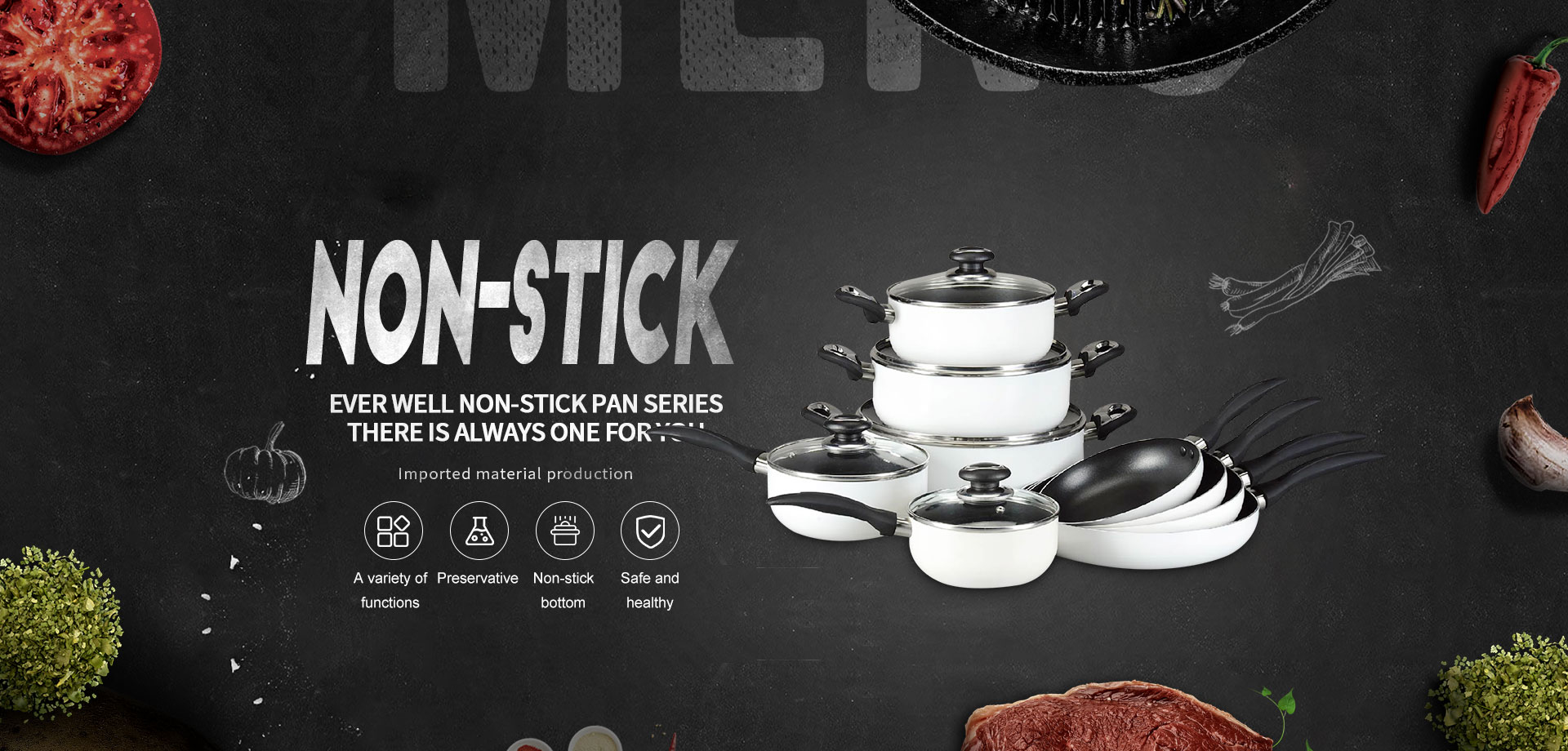 Hengfeng non-stick pan series