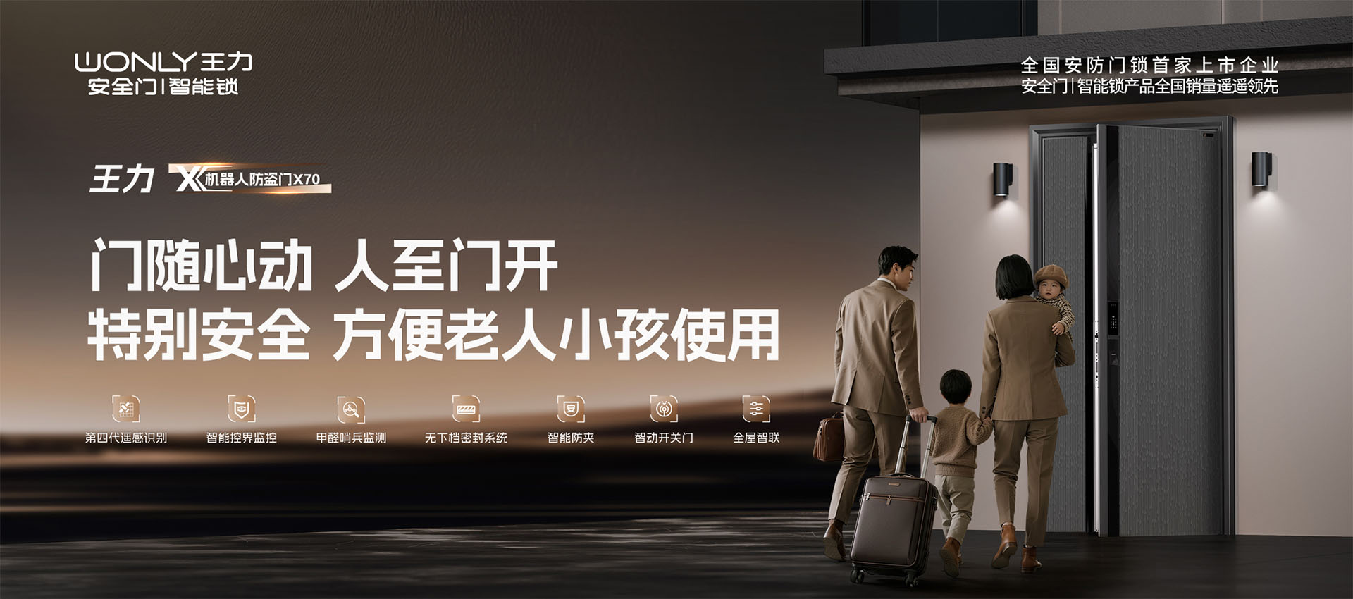 王力机器人防盗门X70