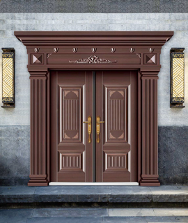 防撬钢别墅大门