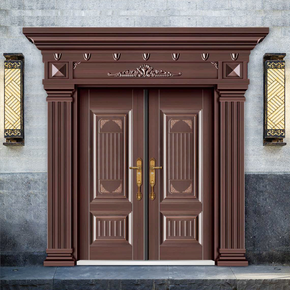 防撬钢别墅大门