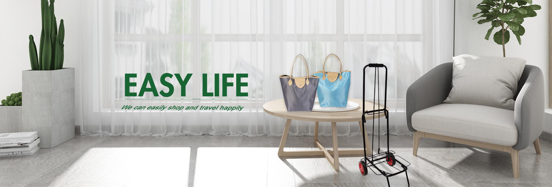 Folding shopping bag