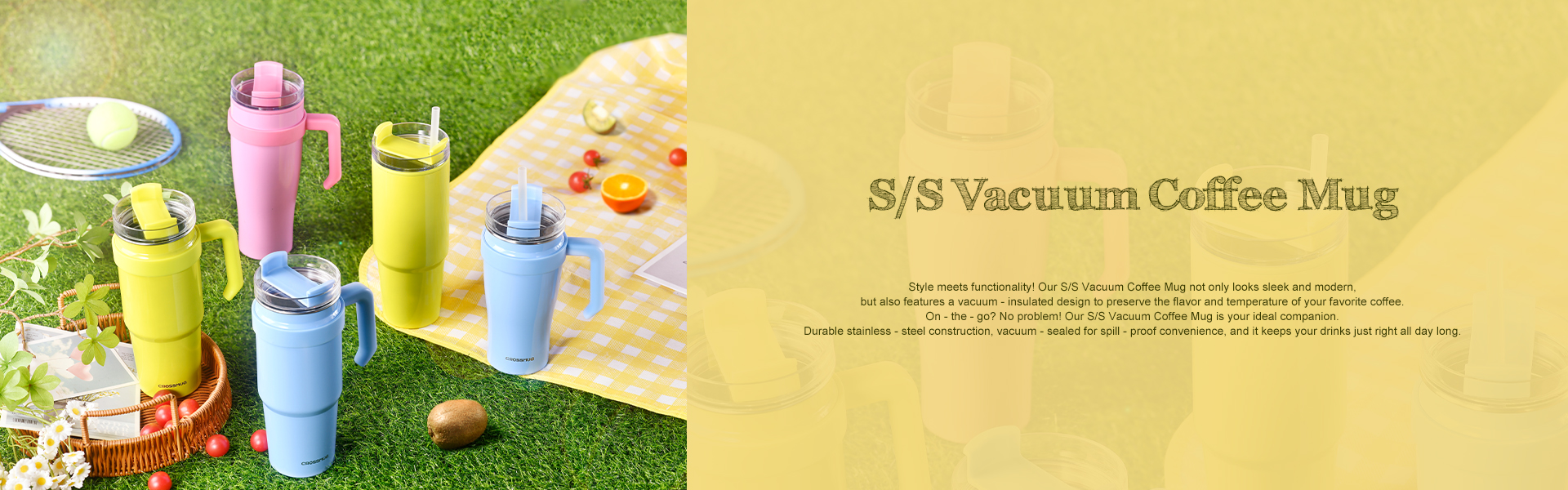 S/S Vacuum Coffee  Mug