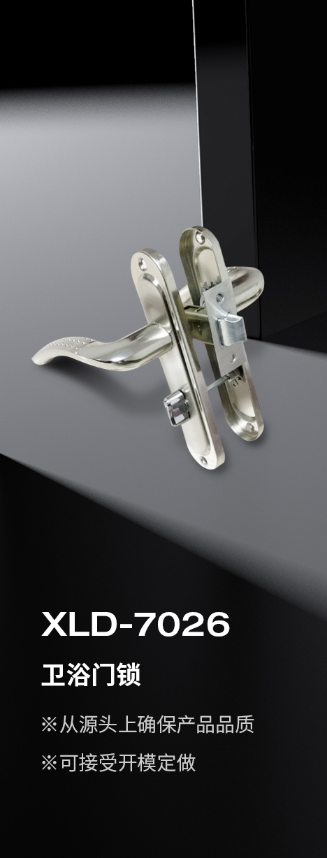 卫浴门锁