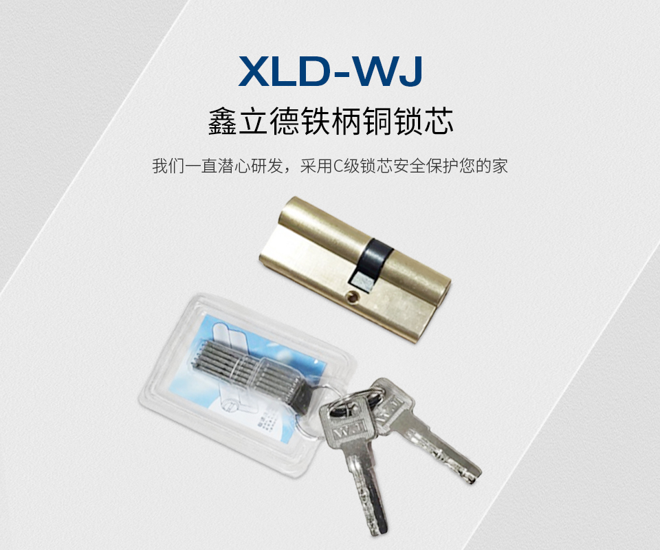 XLD-WJ铁柄铜锁芯