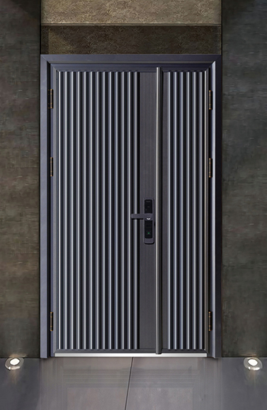 富新钢木装甲门