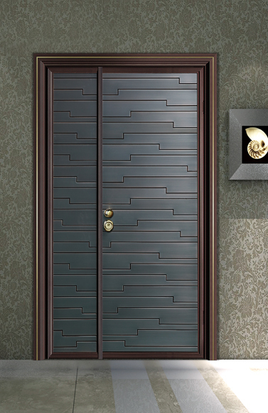 富新范铸铝装甲门