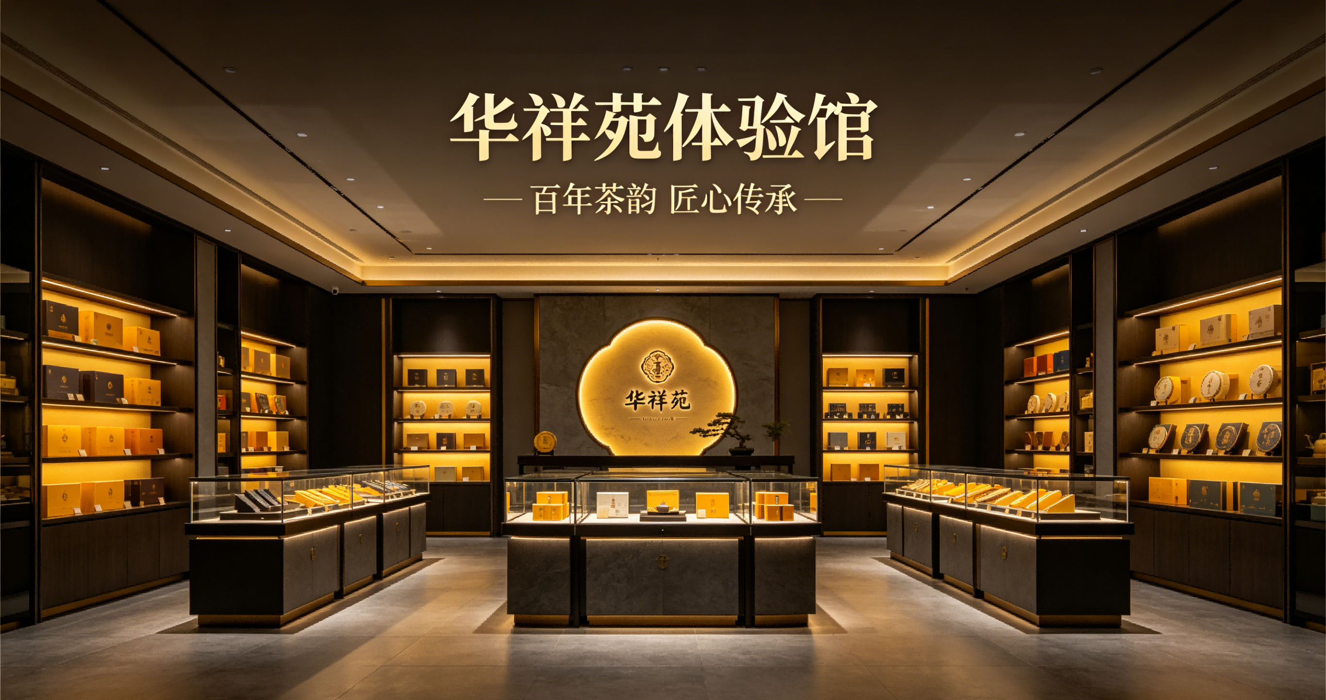 郑州颂福展柜 茶叶展柜定制 烤漆实木茶柜茶叶展示柜