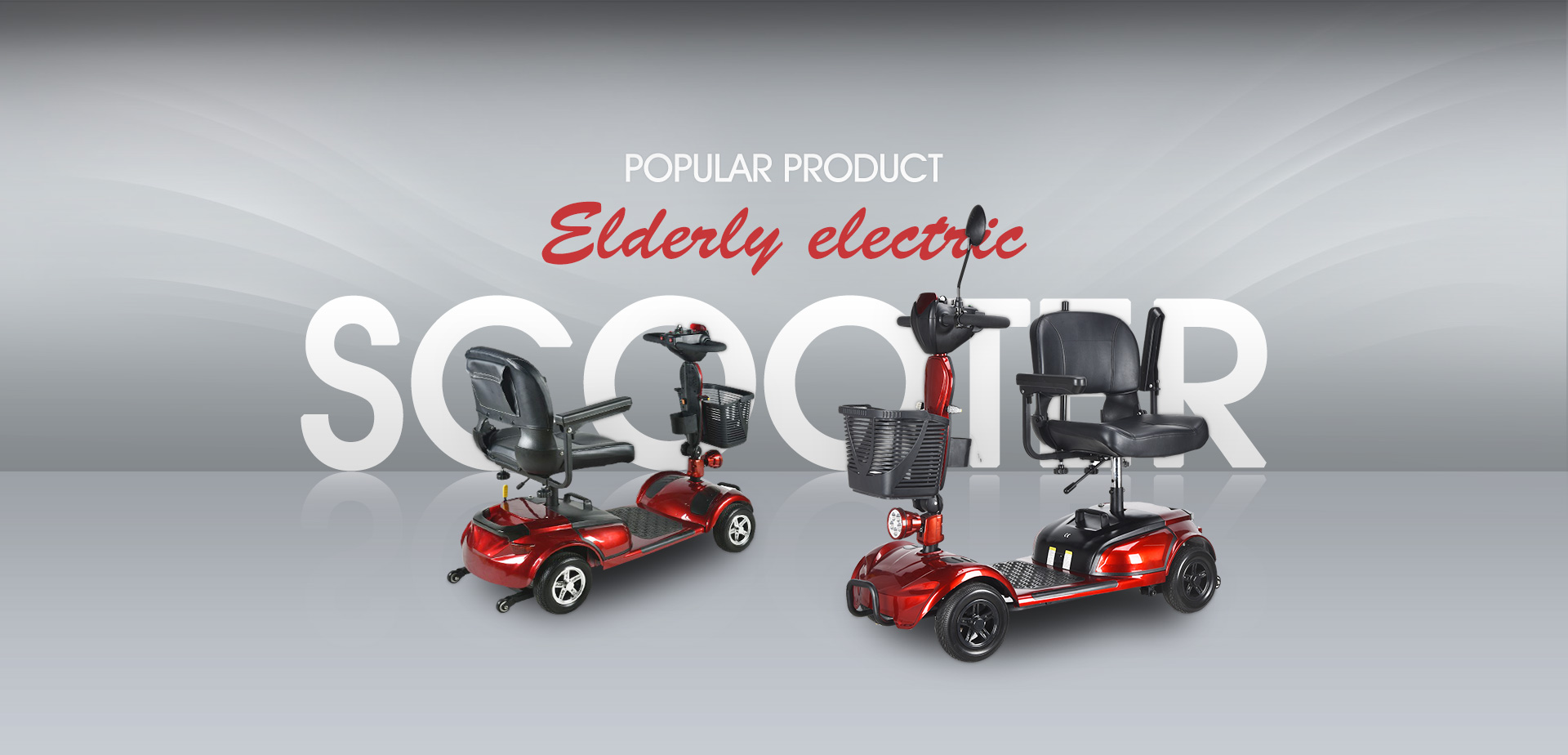 Elderly electric scooter