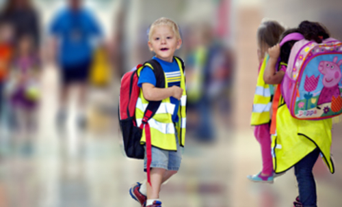 Reflective hat and backpack series