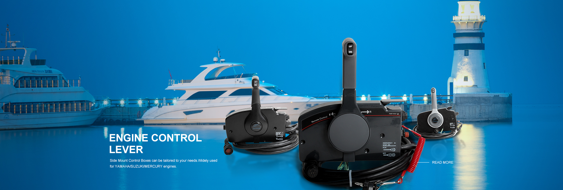 specializes in producing control cable assemblies and control levers