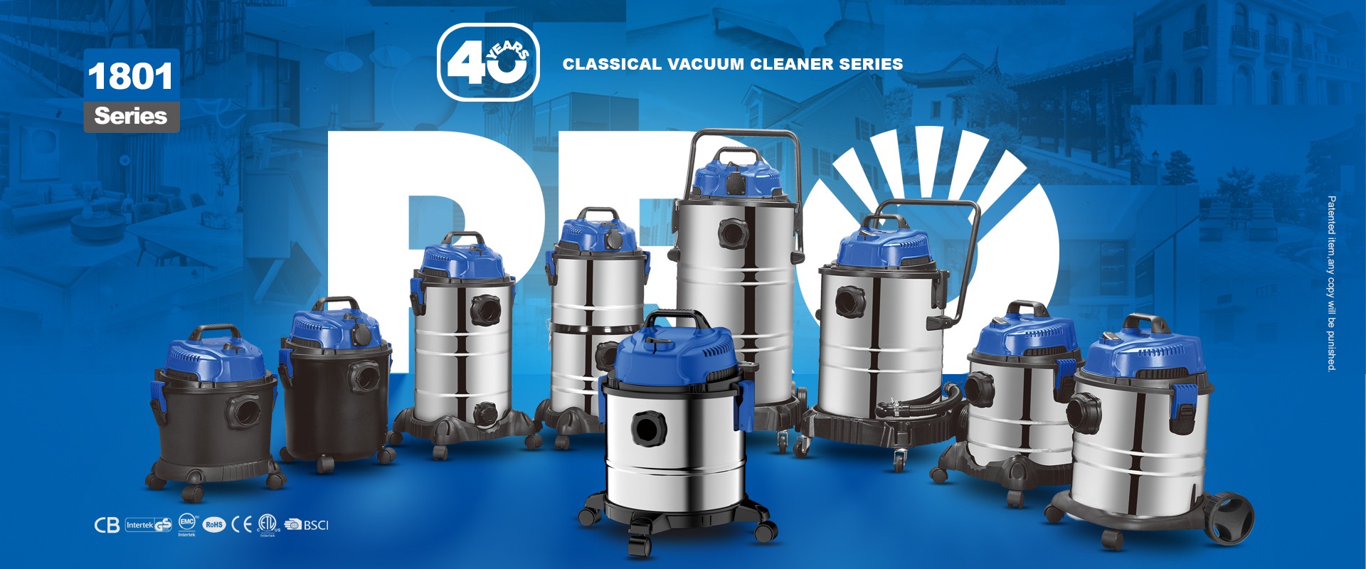 CLASSICAL VACUUM CLEANER SERIES